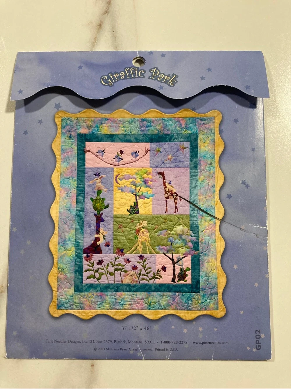 NIP Giraffic Park McKenna Ryan Turtle time out pattern block two